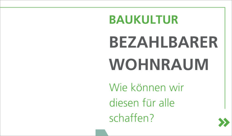 bezahlbarer Wohnraum