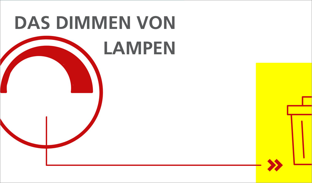 Das Dimmen von Lampen