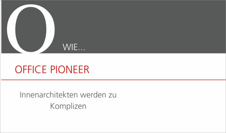 O wie Office-Pioneers