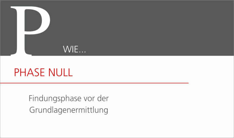 P wie Phase Null