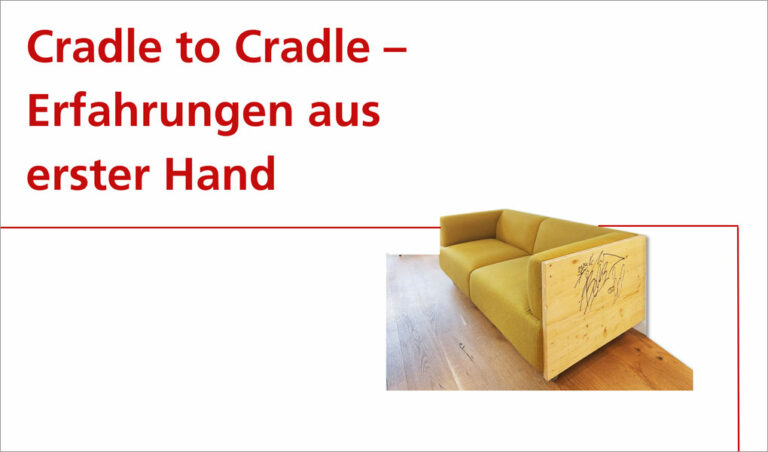 Cradle-to-Cradle Bericht von Innenarchitekten in Berlin
