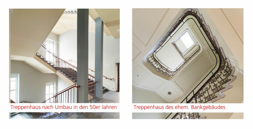 Denkmalpflege vor Ort Gesundheitsminsiterium raumdeuter Treppen Berlin