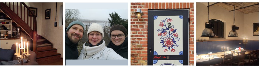 Klausur Blogstreifen mit 4 Kacheln
