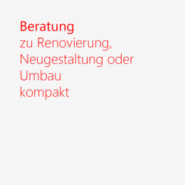 Beratung zu Renovierung, Neugestaltung oder Umbau in Berlin und Umgebung von Ihrem Innenarchitetken