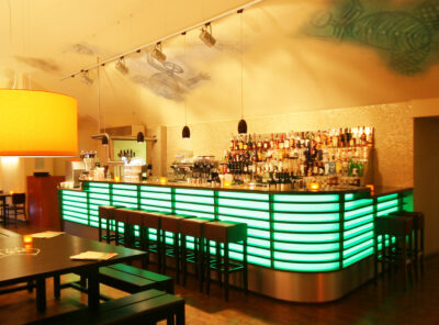 Die Bar im Restaurant
