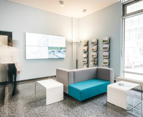 Wartebereich von ihrem Innenarchitekt Berlin