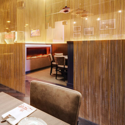 Blick zur VIP-Lounge