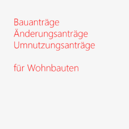 Bauantrag Änderungsantrag Umnutzungsantrag für Wohnbauten in Berlin beim Bauamt