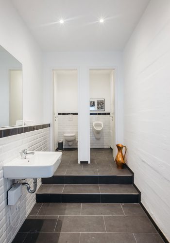WC Gestaltung im Büro